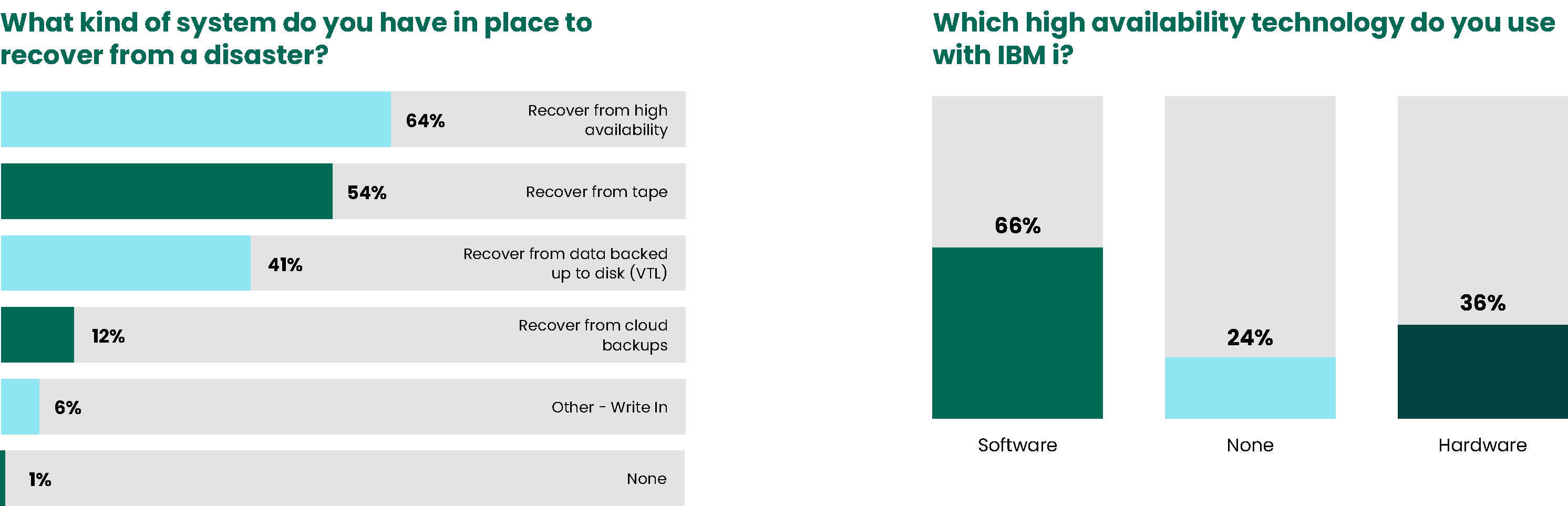 Marketplace Survey Results IT Initiatives