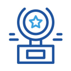 star graphic depicting leading software